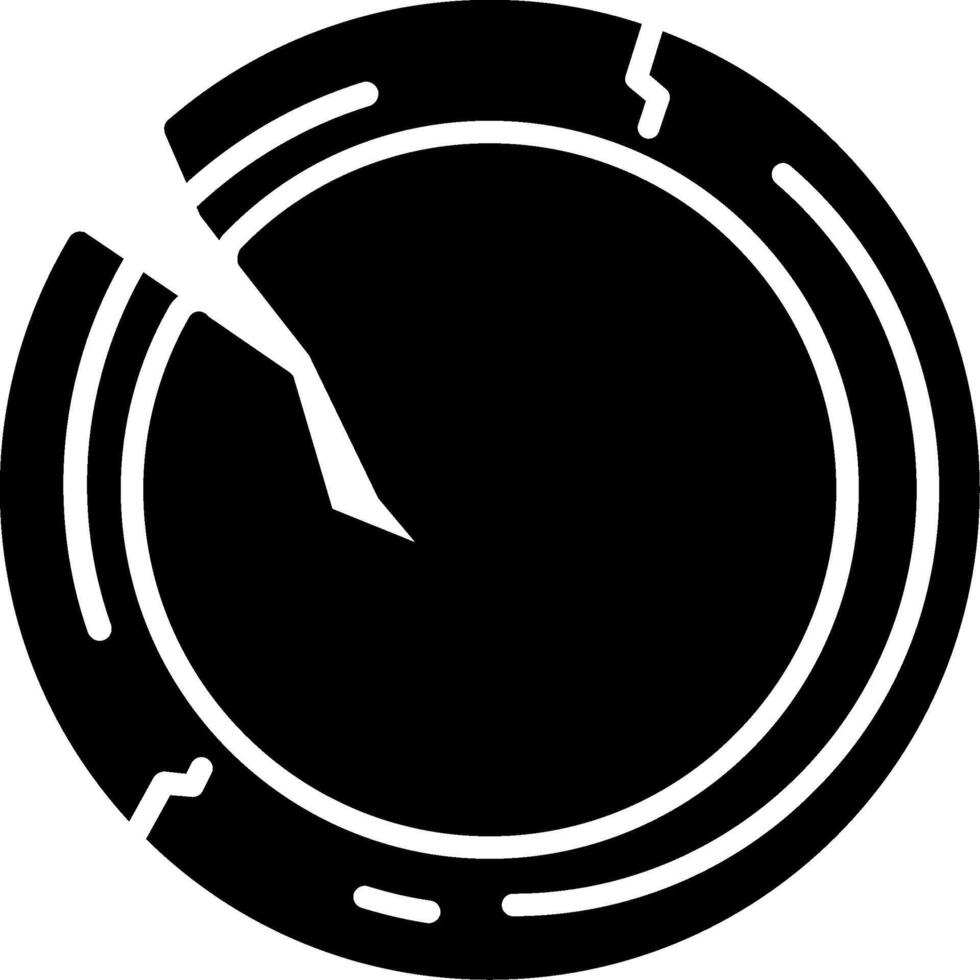 Dish Glyph Icon vector