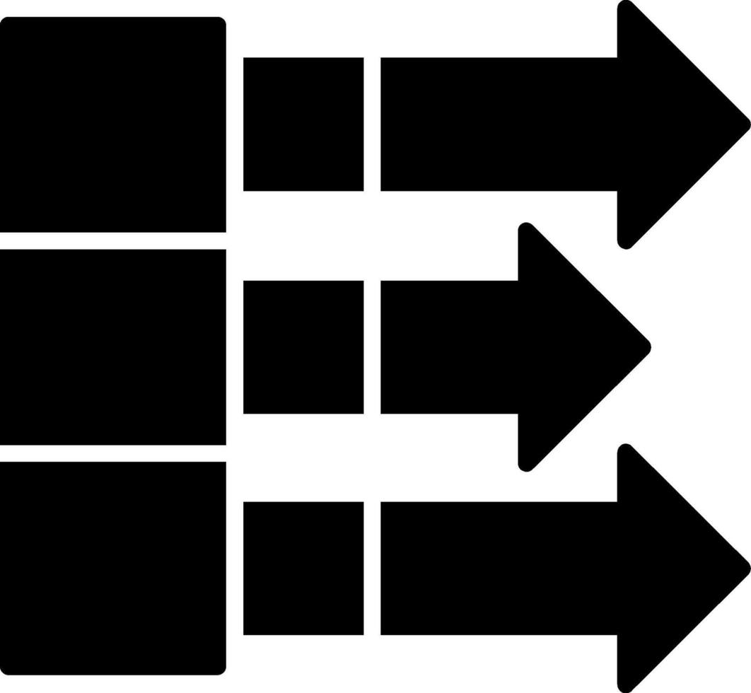 Infographic Elements Glyph Icon vector