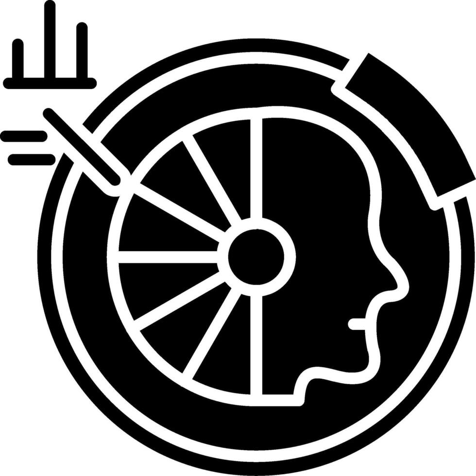 Futuristic Glyph Icon vector