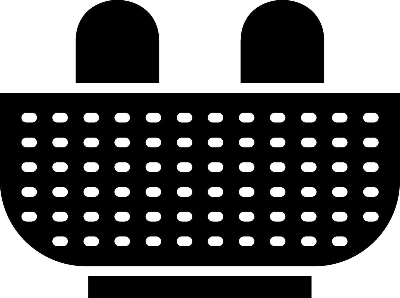 Bowl Glyph Icon vector