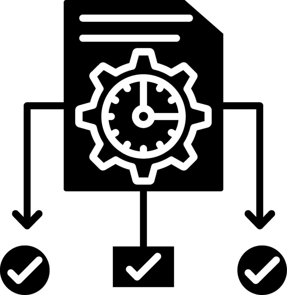 Project Glyph Icon vector