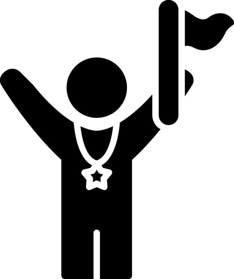Win Glyph Icon vector