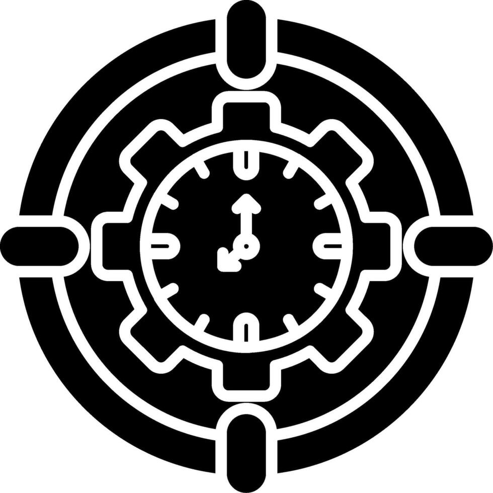 Effective Glyph Icon vector