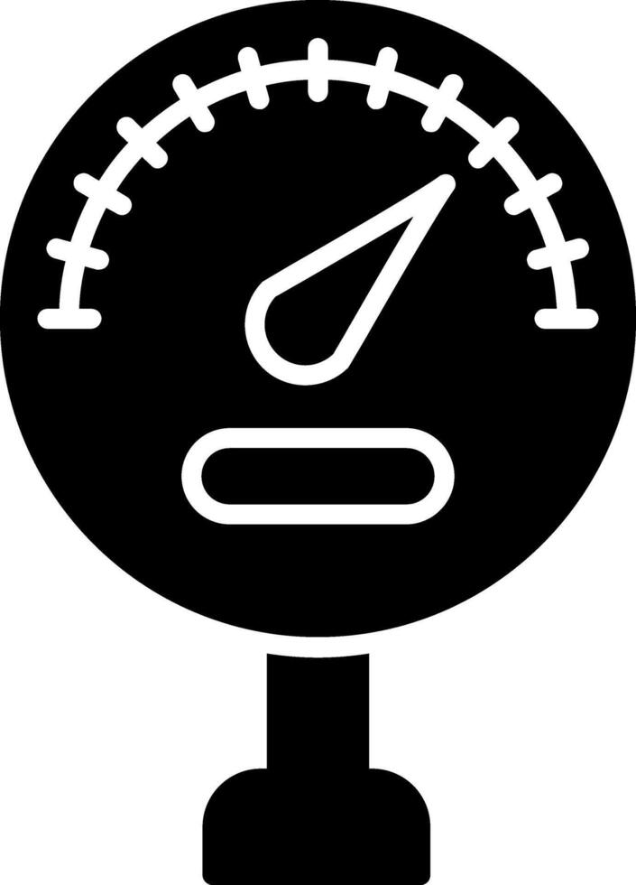 Pressure Glyph Icon vector