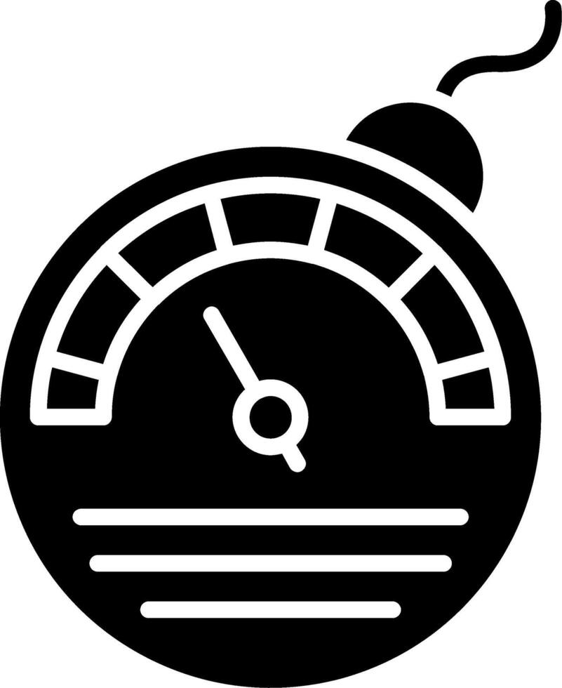 Response Glyph Icon vector