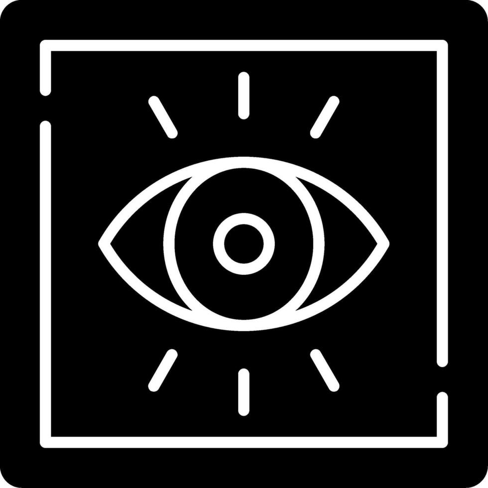 View Glyph Icon vector