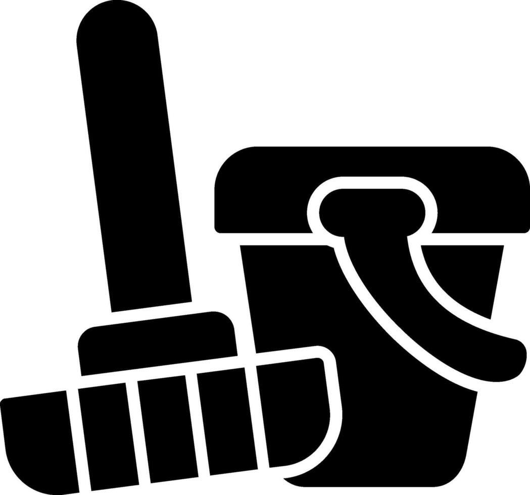 Cleaner Glyph Icon vector