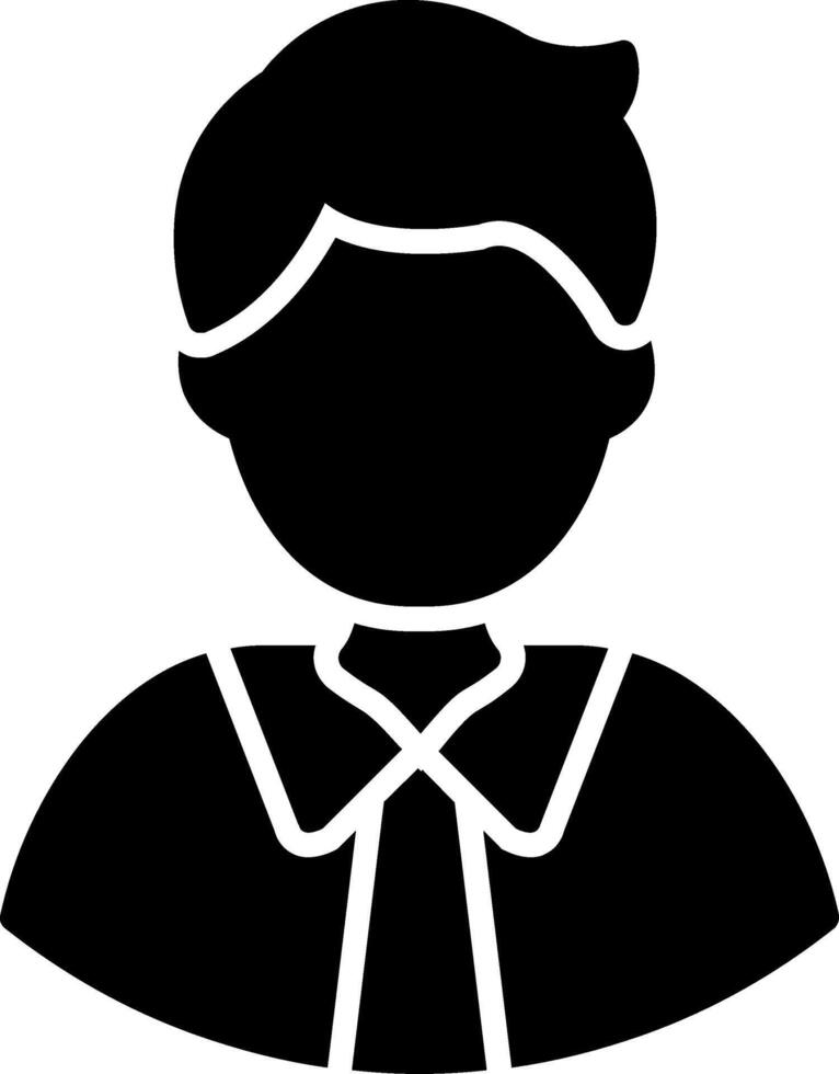 Manager Glyph Icon vector