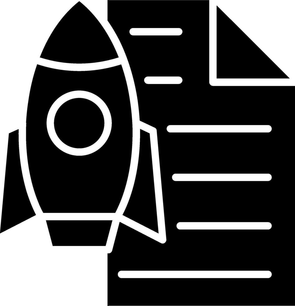 Optimization Glyph Icon vector