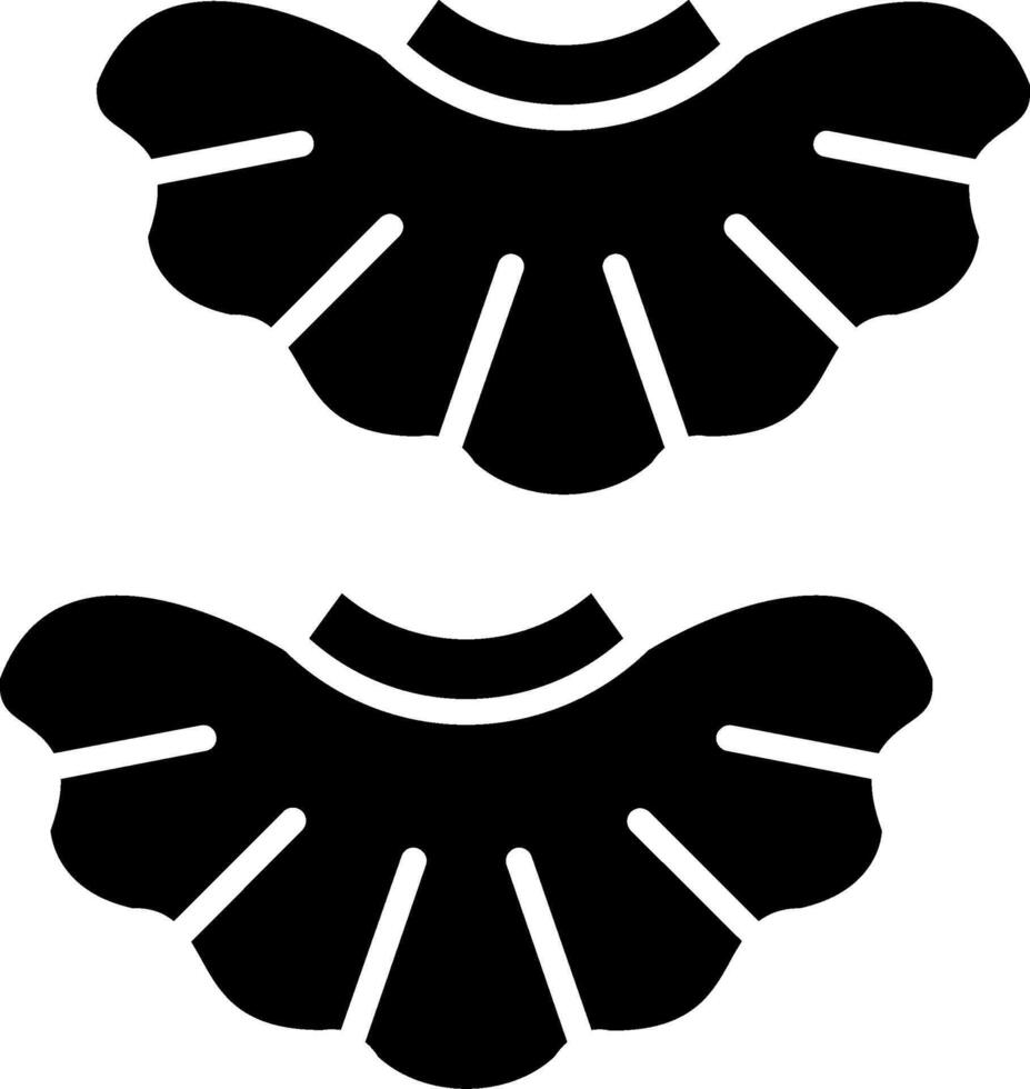 Collar Glyph Icon vector