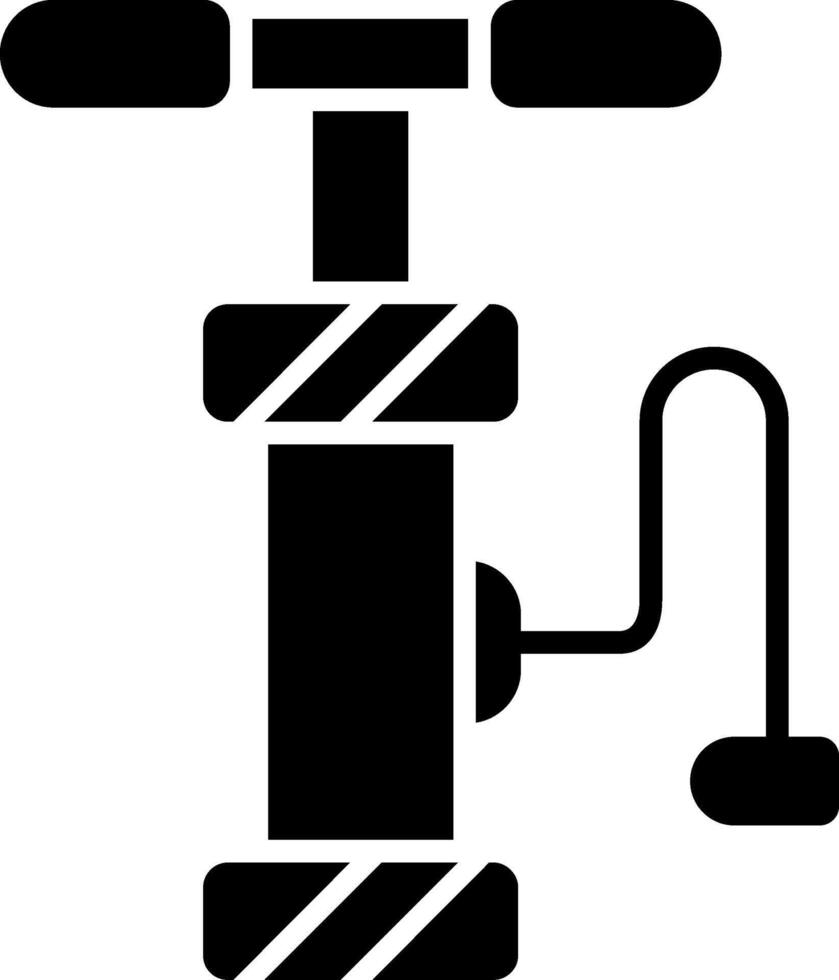 Pump Glyph Icon vector