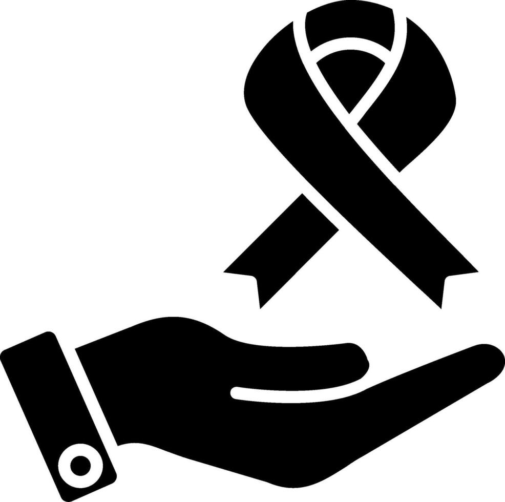 Awareness Glyph Icon vector