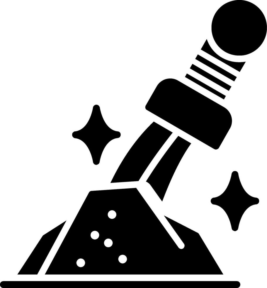 Excalibur Glyph Icon vector