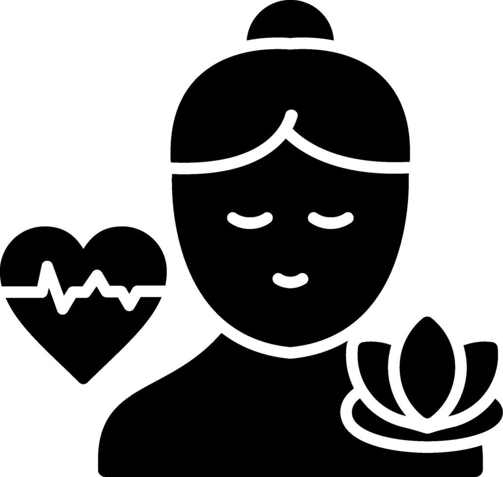 Health Glyph Icon vector