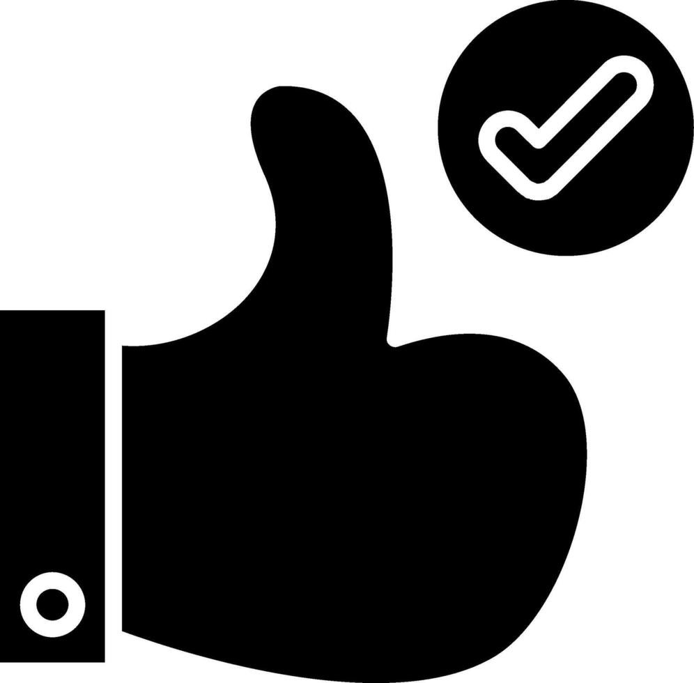 Motivation Glyph Icon vector