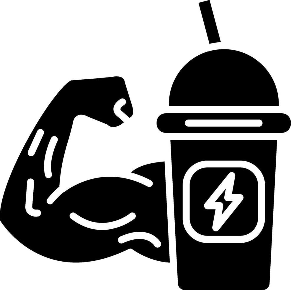 Shake Glyph Icon vector