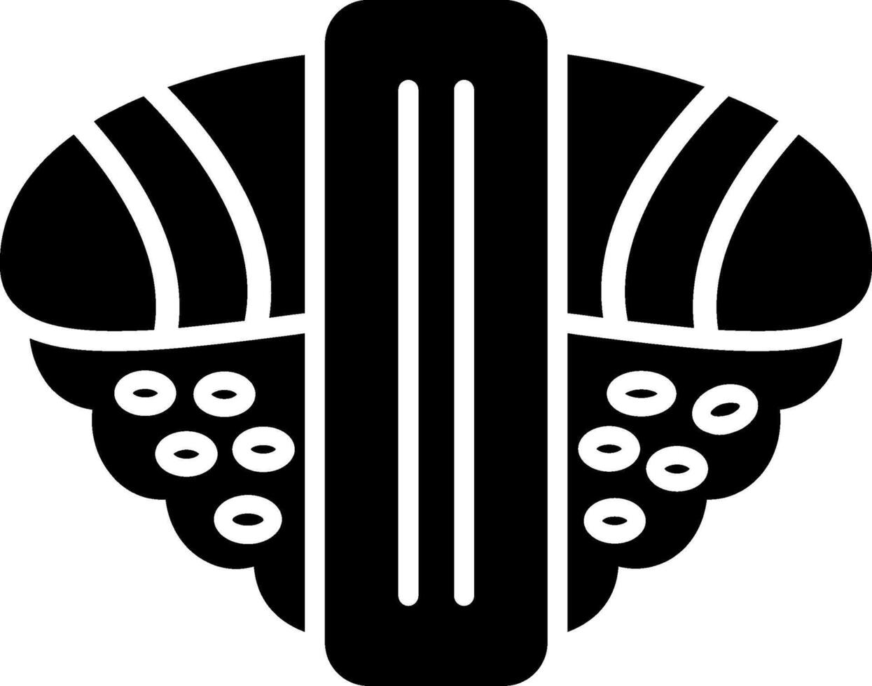 Unagi Glyph Icon vector