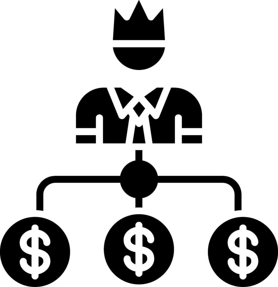 Admin Glyph Icon vector