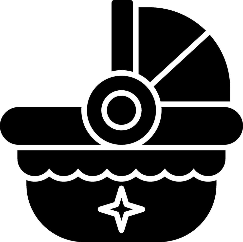 Carrycot Glyph Icon vector