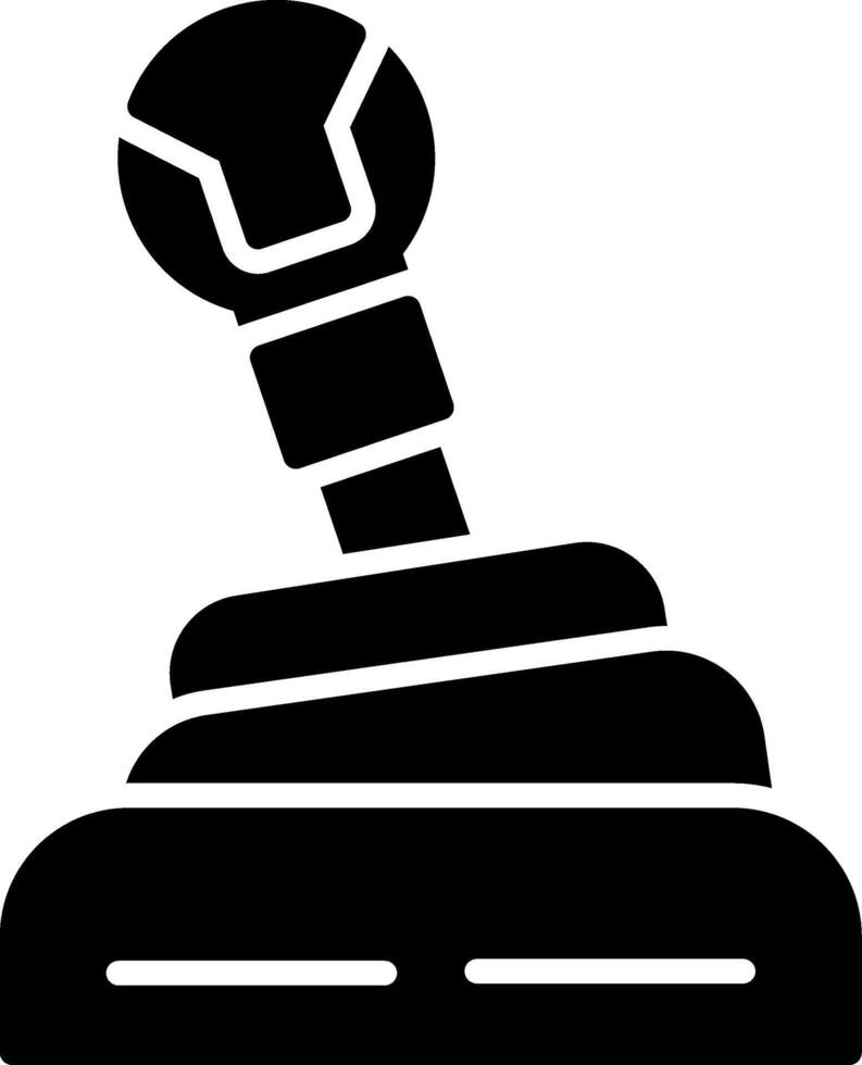 Gearshift Glyph Icon vector