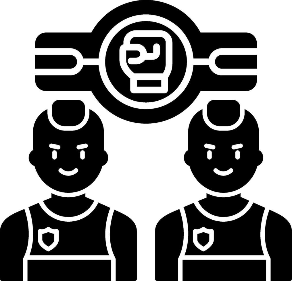 Tournament Glyph Icon vector