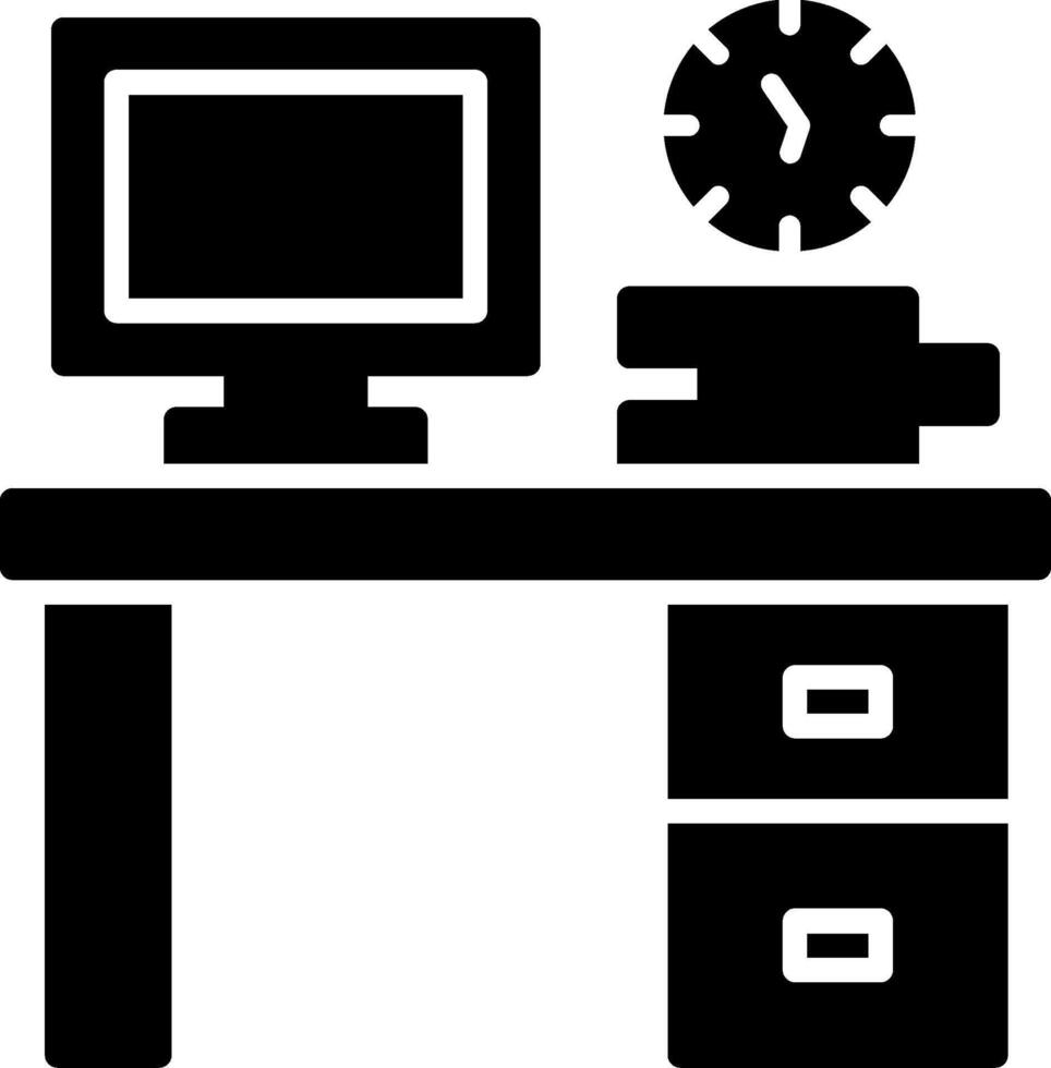 Workspace Glyph Icon vector