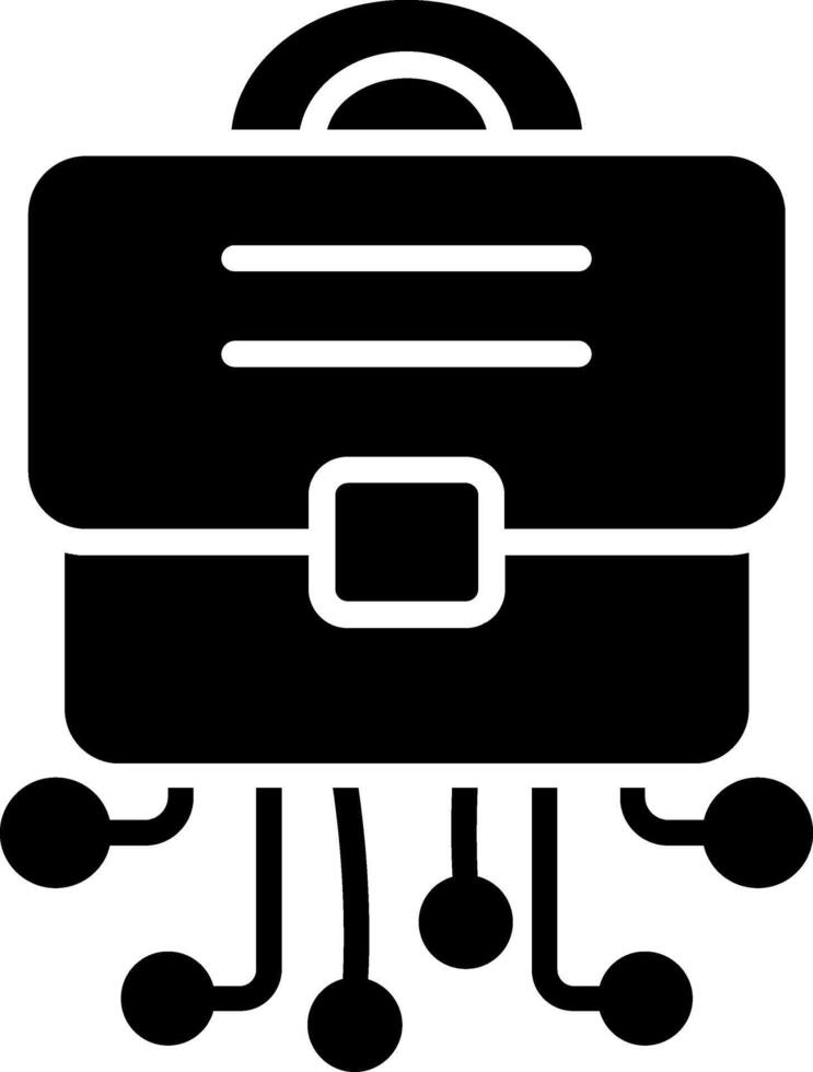 Business Glyph Icon vector