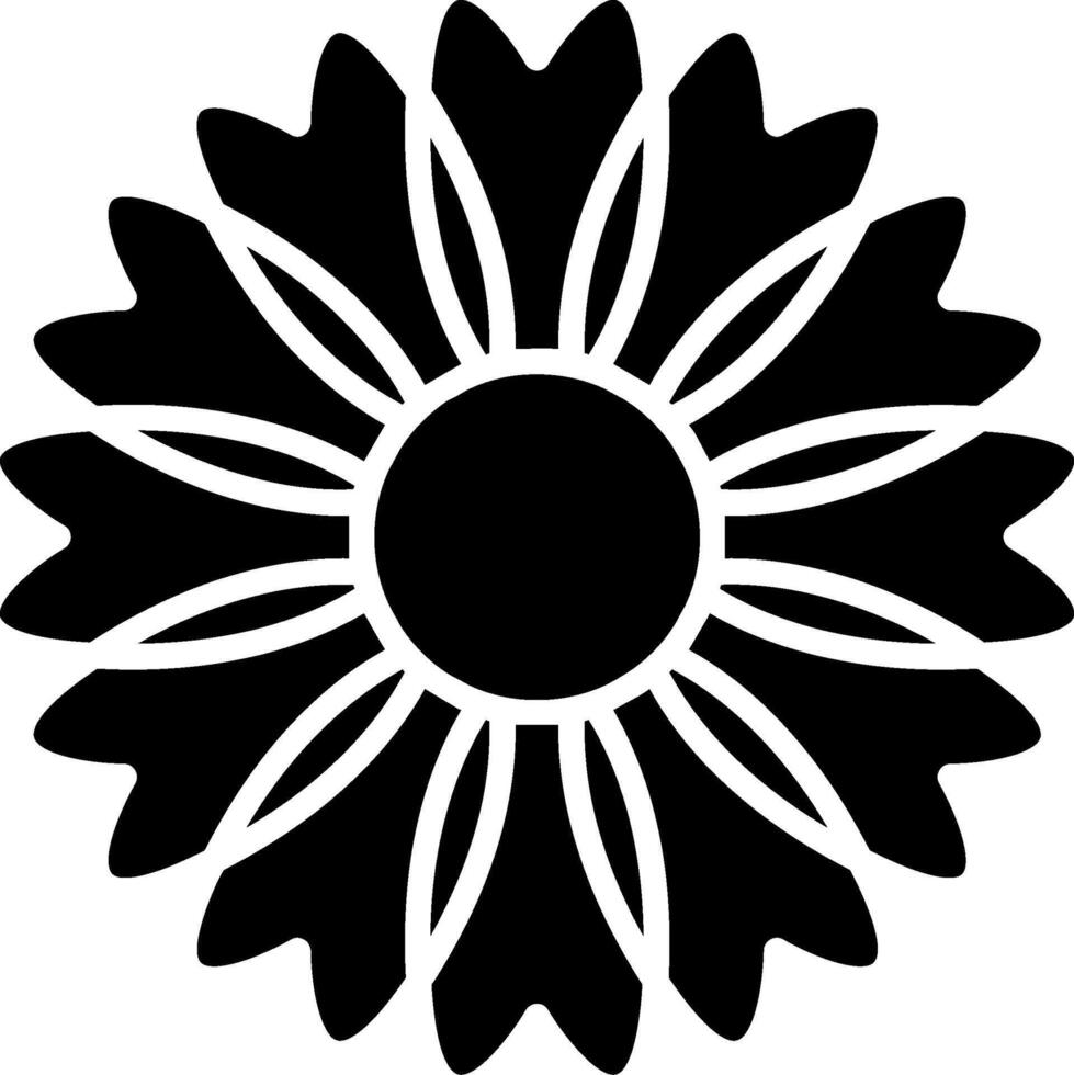 Sabi Glyph Icon vector