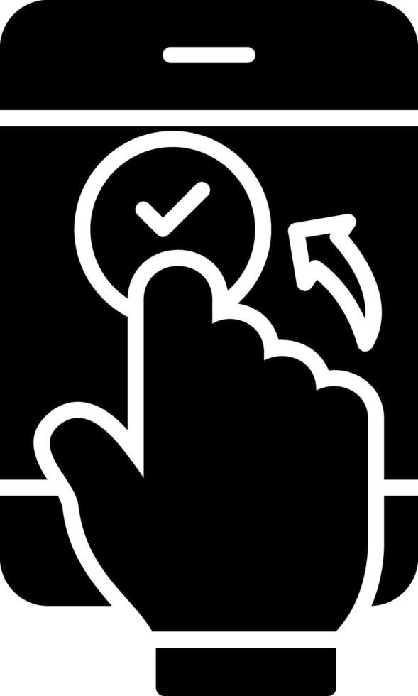 Usability Glyph Icon vector