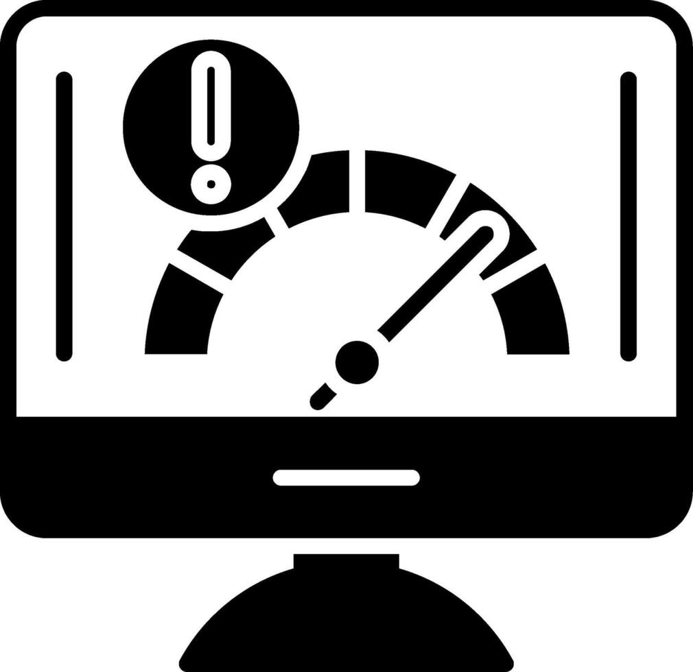 Tolerance Glyph Icon vector