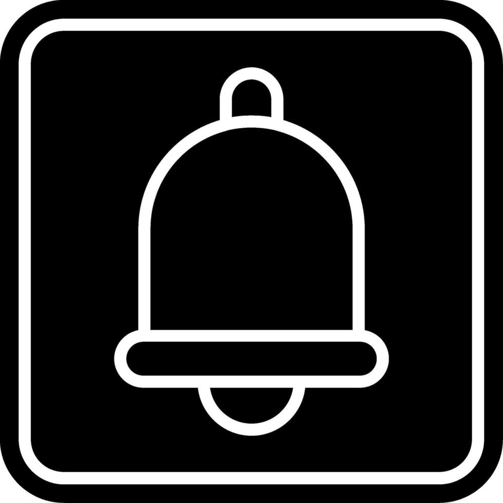Bell Glyph Icon vector