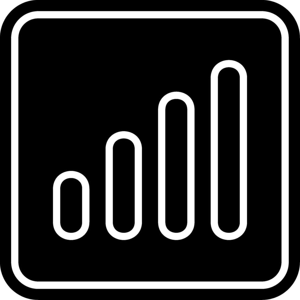 Signal Glyph Icon vector