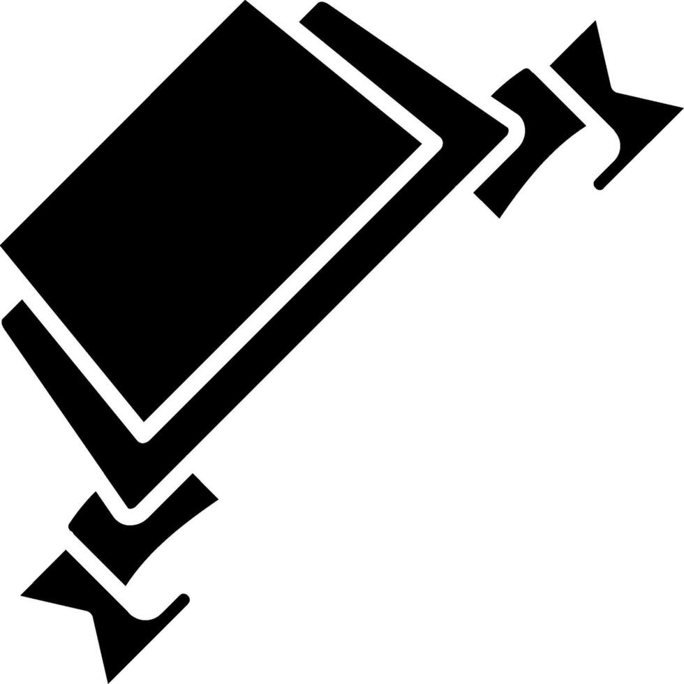 Banner Design Glyph Icon vector