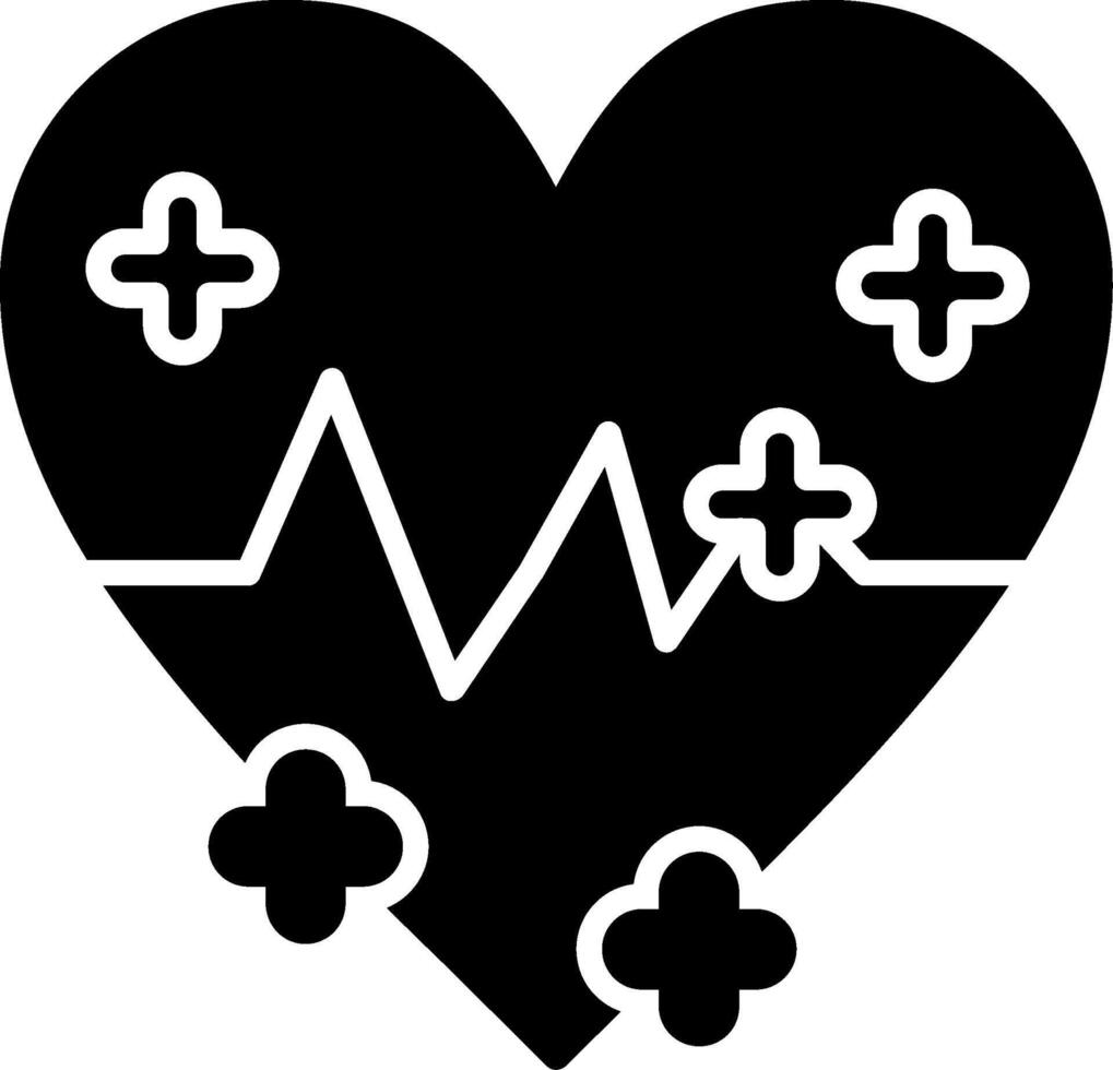 Health Glyph Icon vector