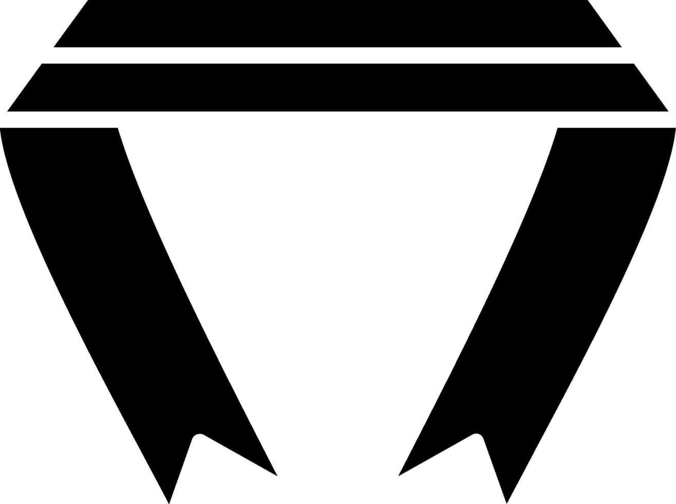 Pointer Glyph Icon vector