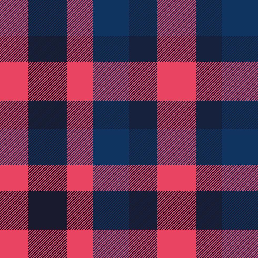 Picnic pattern texture, multicultural seamless background tartan. Teen check plaid textile fabric in dark and red colors. vector