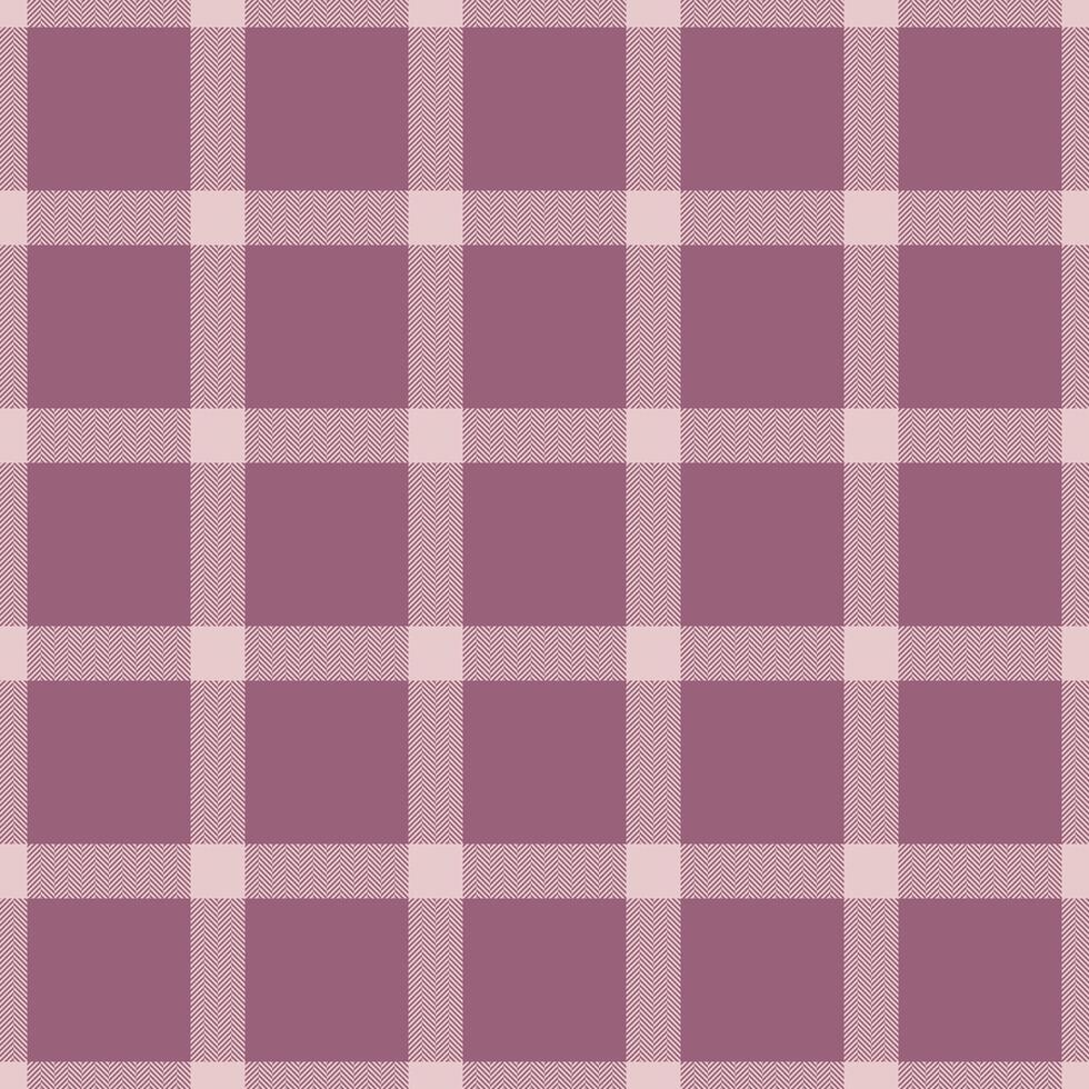 Elementary pattern textile seamless, warmth plaid fabric. Birthday card texture background tartan check in light and pink colors. vector