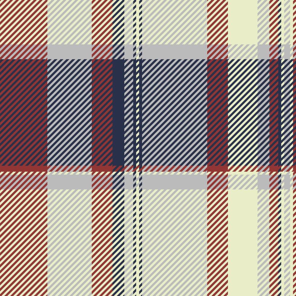 Identity tartan texture fabric, row check background . Form pattern textile plaid seamless in light and silver colors. vector
