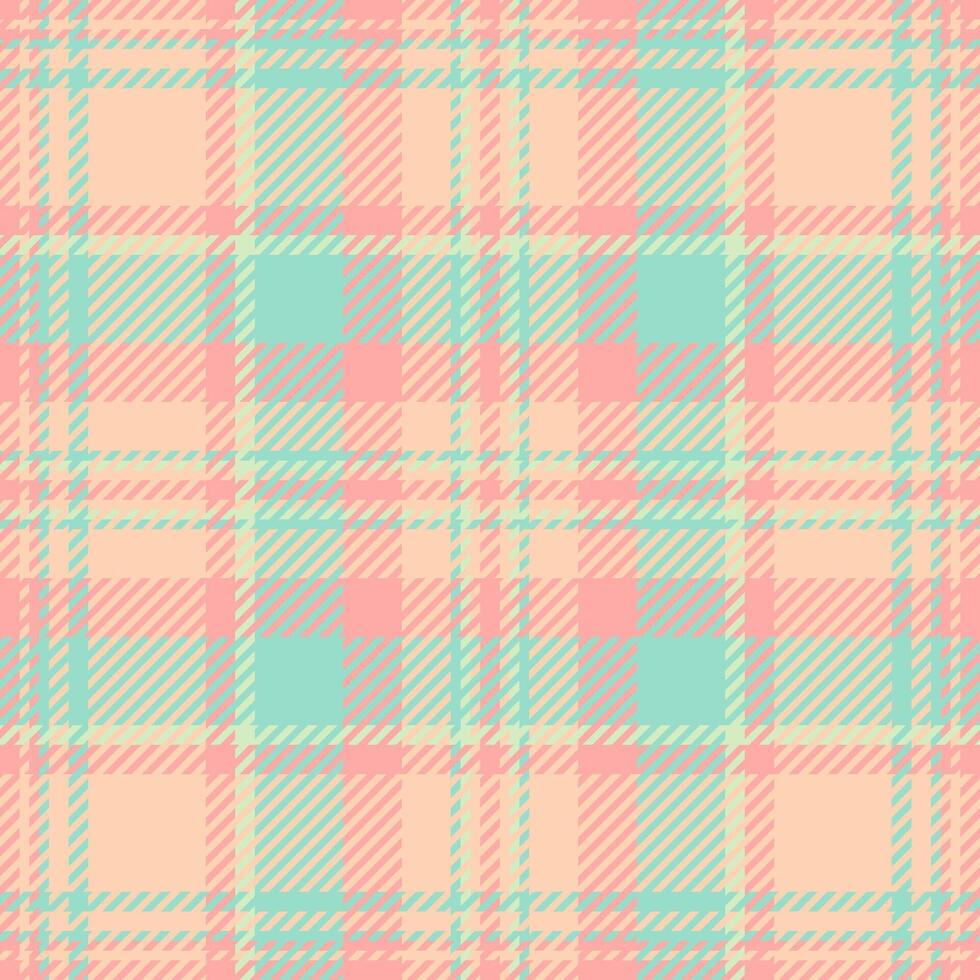 Textile design of textured plaid. Checkered fabric pattern swatch for shirt, dress, suit, wrapping paper print, invitation and gift card. vector