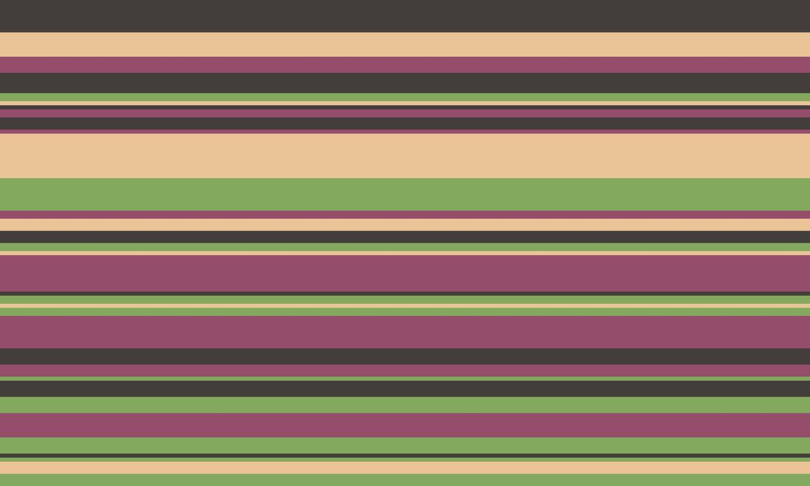 Geometric stripes seamless pattern with horizontal lines in varied colours, creating an abstract background. Ideal for textile design, wallpaper, or graphic prints. vector