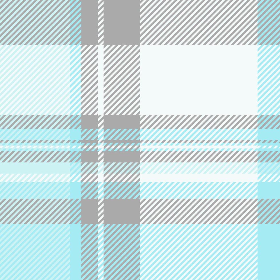 Goose tartan pattern check, quiet seamless plaid. Craft texture fabric textile background in white and dark gray colors. vector
