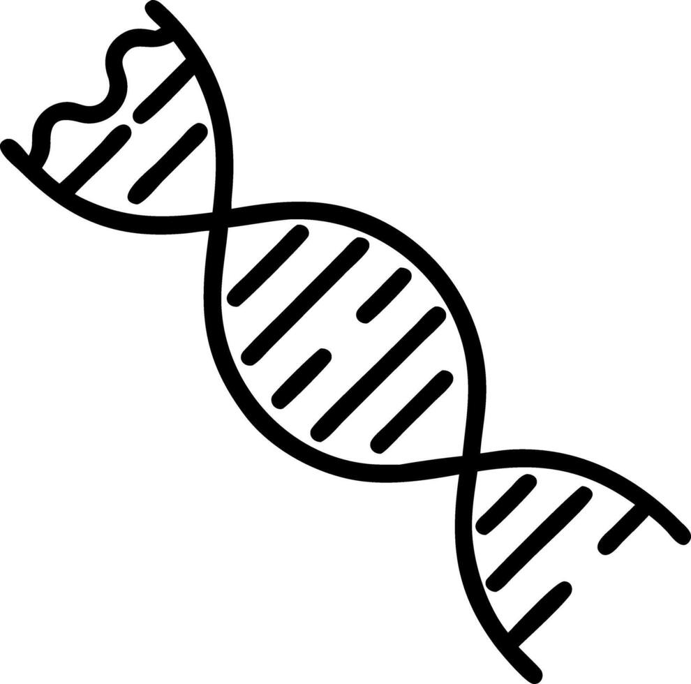 Abstract DNA strand with bokeh lights symbolizing growth and innovation in business vector