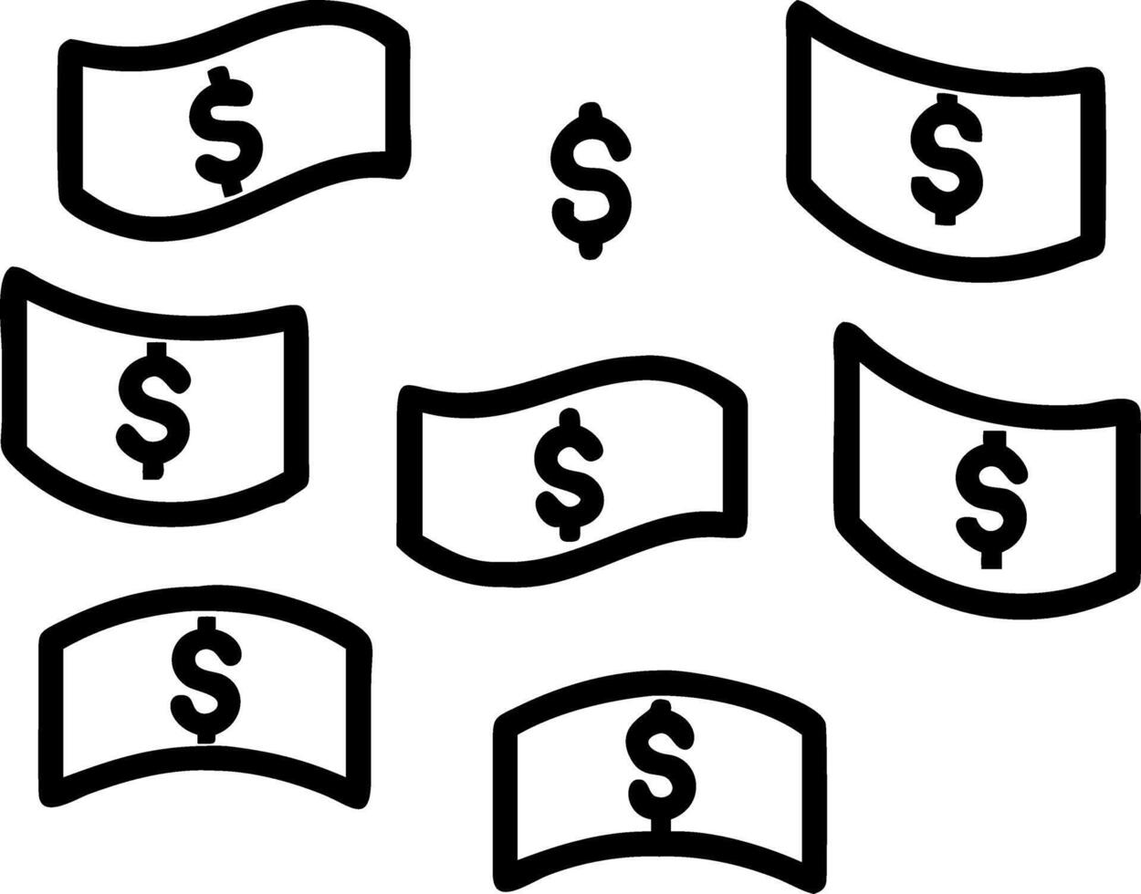 Cartoon seamless tiles with currency icons and advertising banners vector