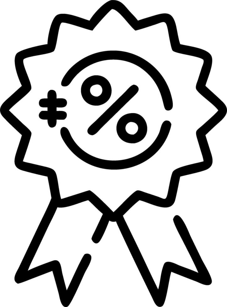 Floating euro symbol with discount ribbon and currency tags vector