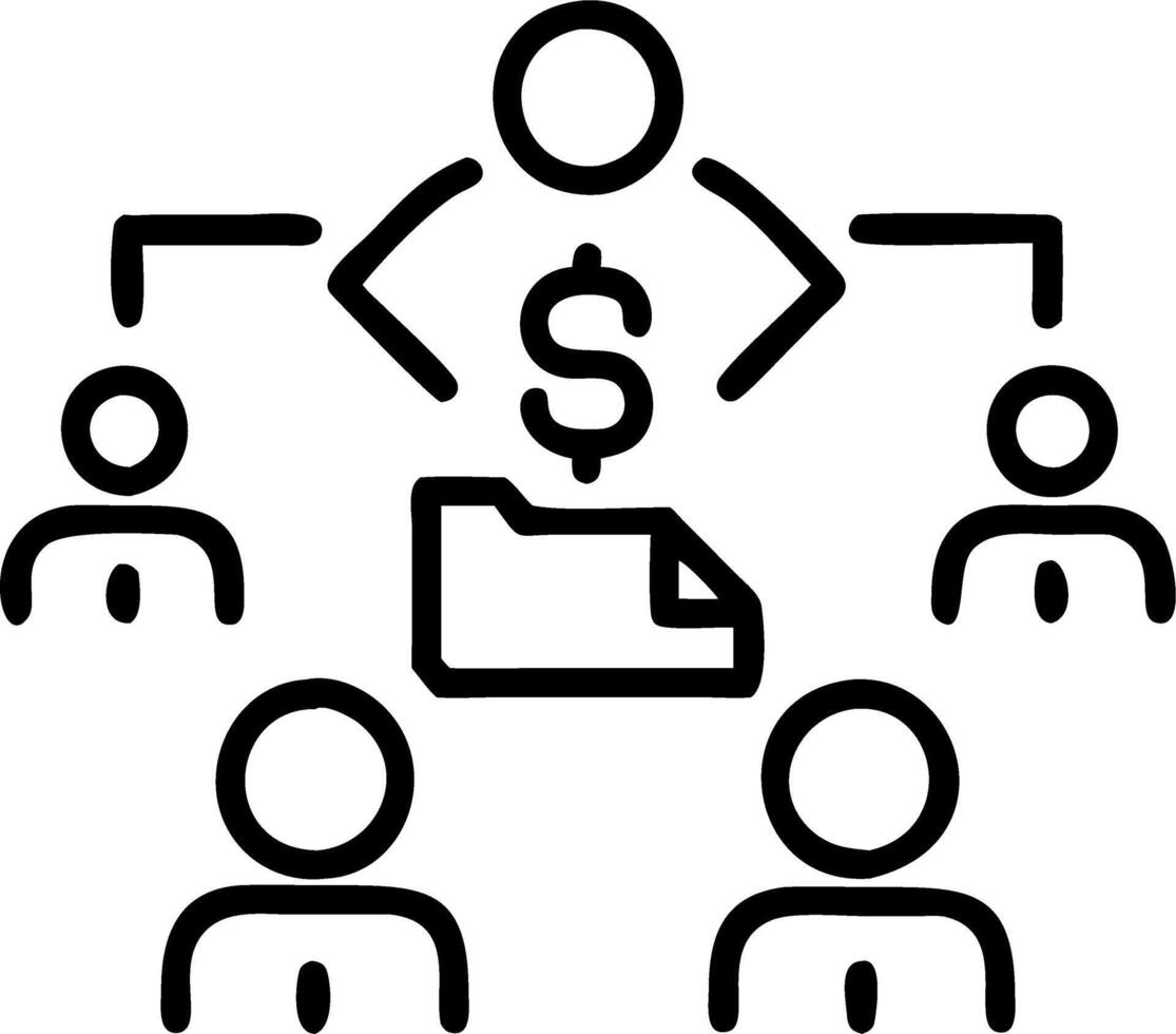 Marketers planning a currency themed advertising campaign vector