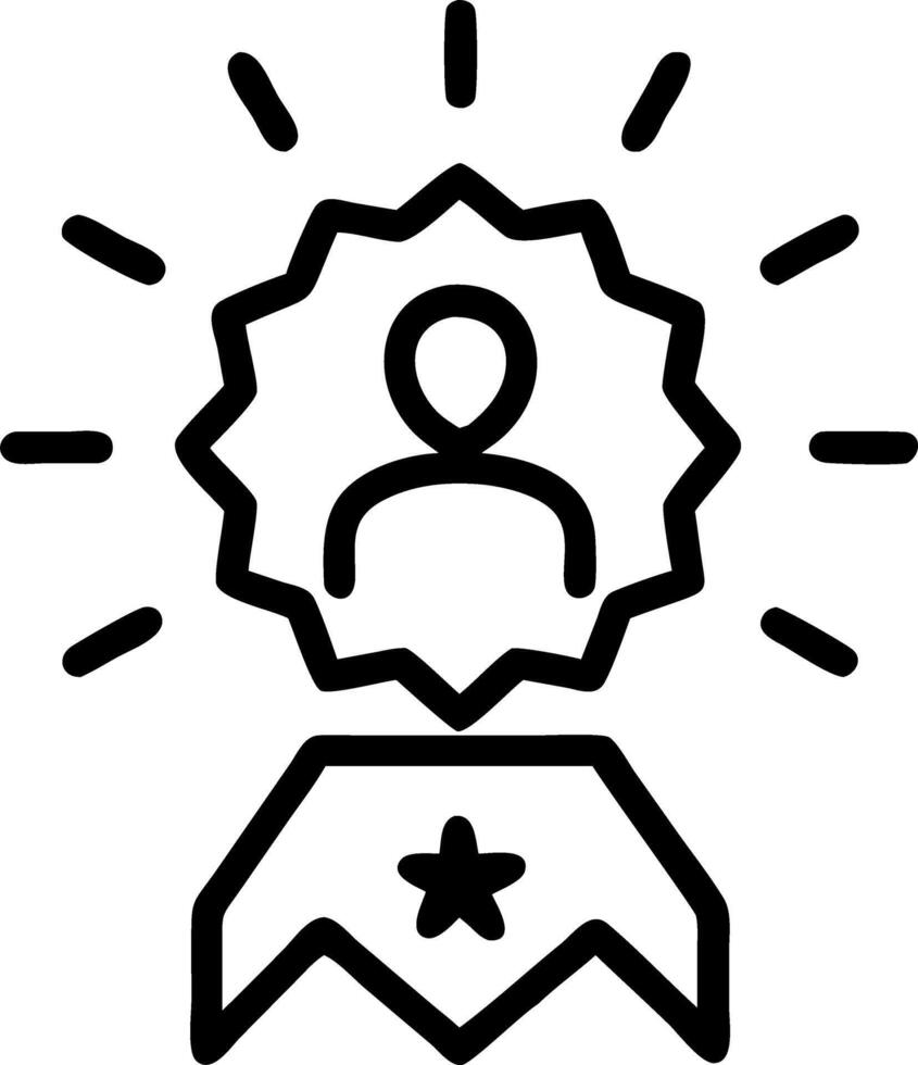Plain white background with glowing holographic key icon symbolizing business access and leadership vector
