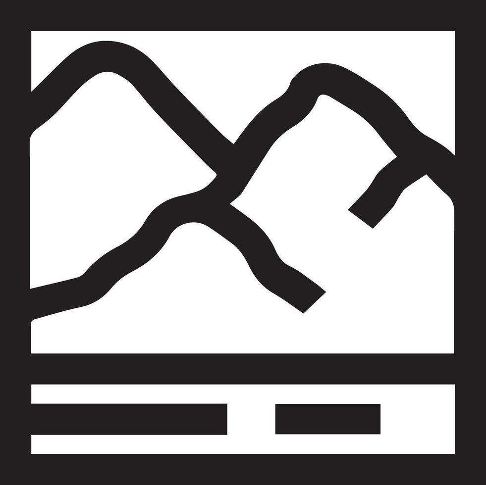 The logo for the mountain clip art illustration vector