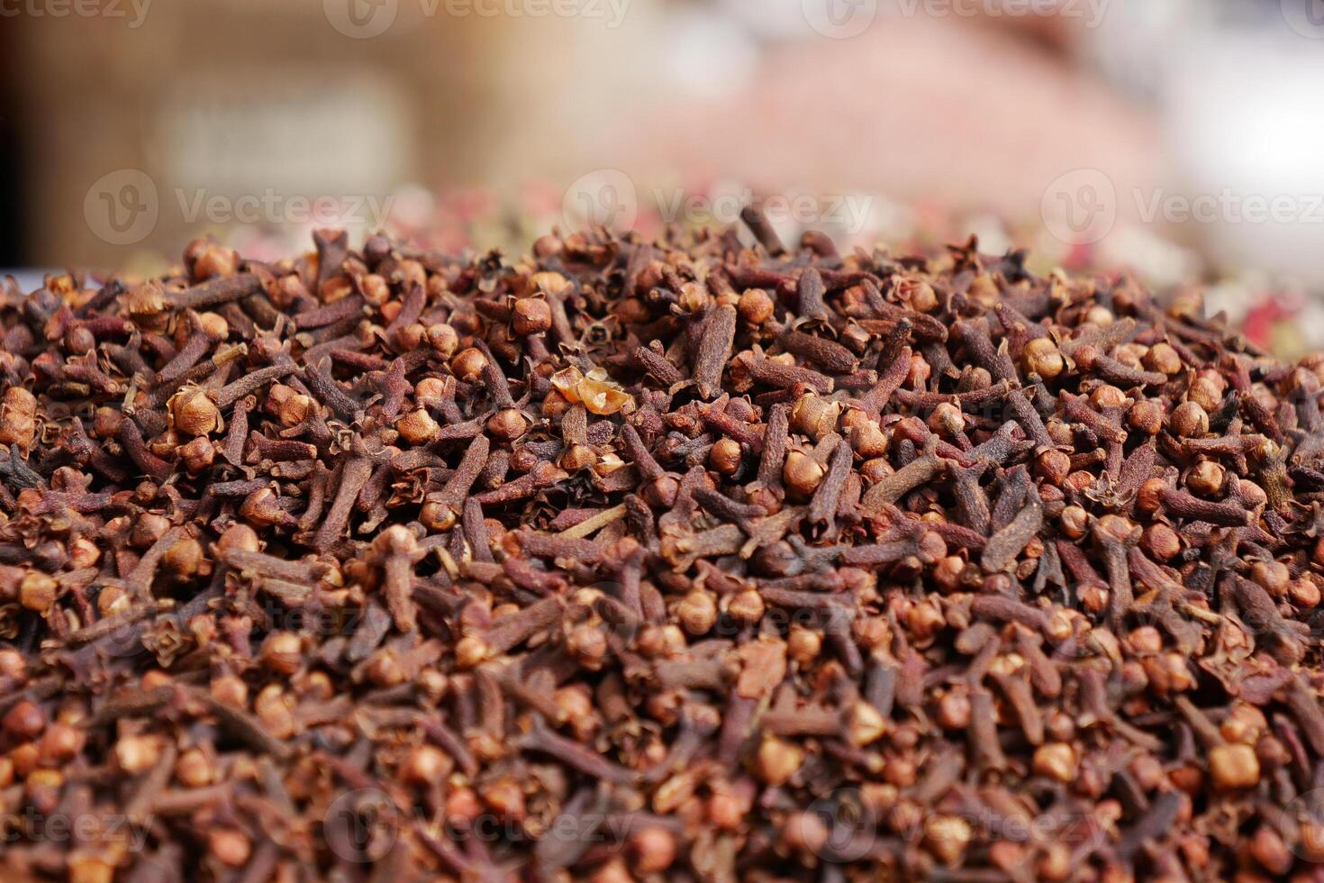 Close-Up View of Clove Spice for Culinary and Medicinal Use photo