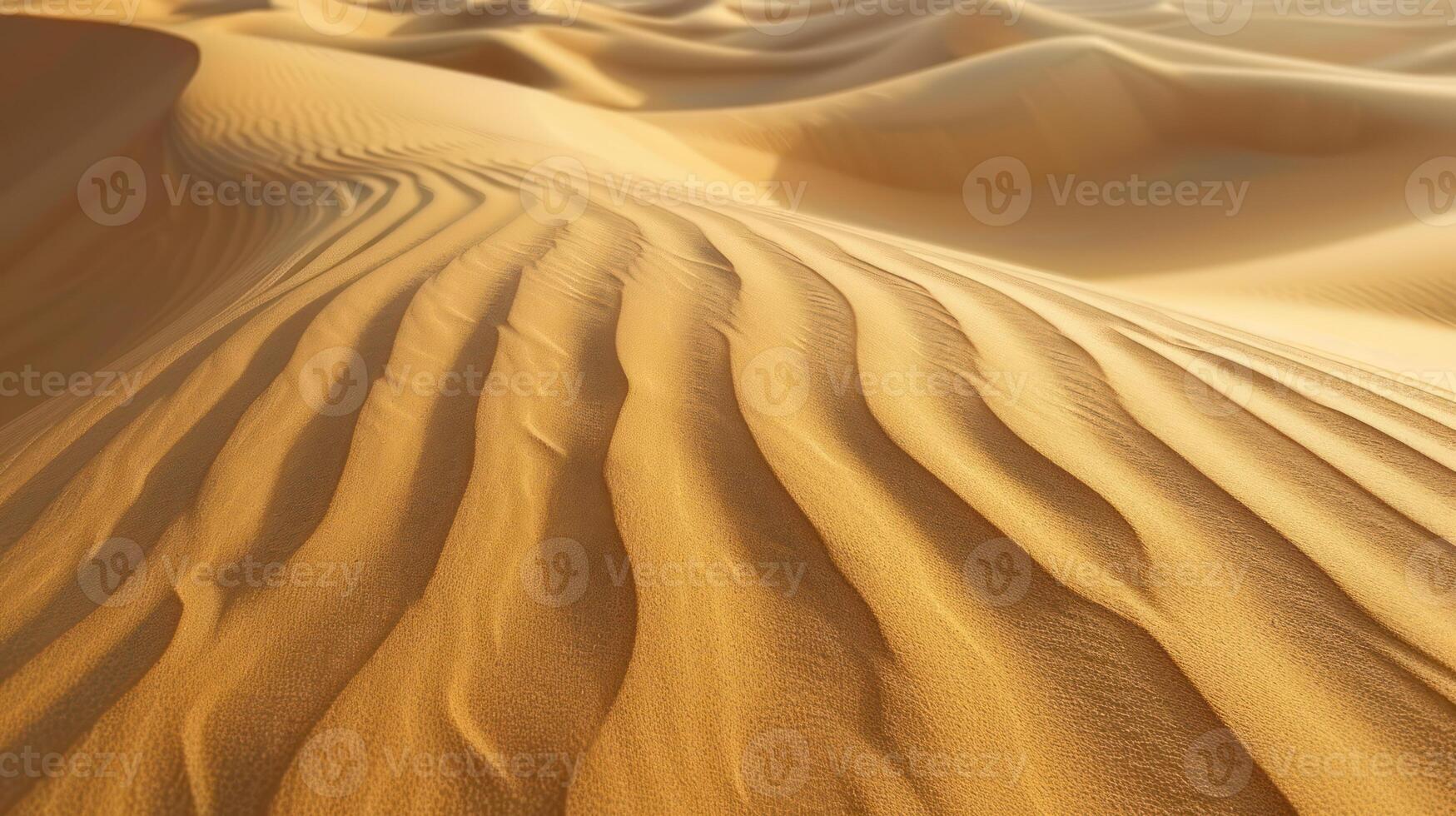 Close-up View of Sand Dunes with Windblown Patterns photo