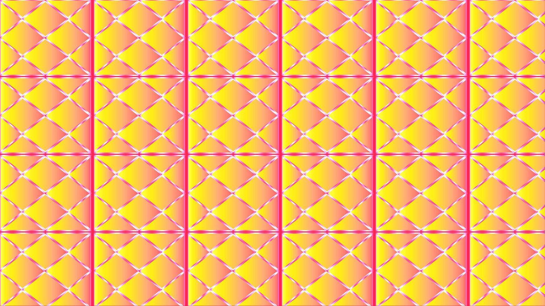 Orange yellow tile kite diamond shape pattern background vector